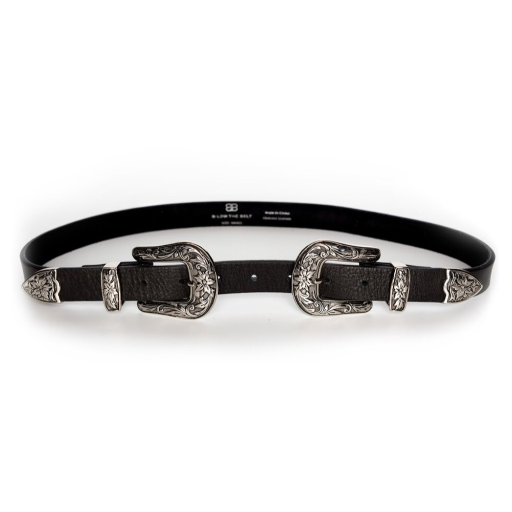 B-Low the belt baby Bri Bri  double buckle belt